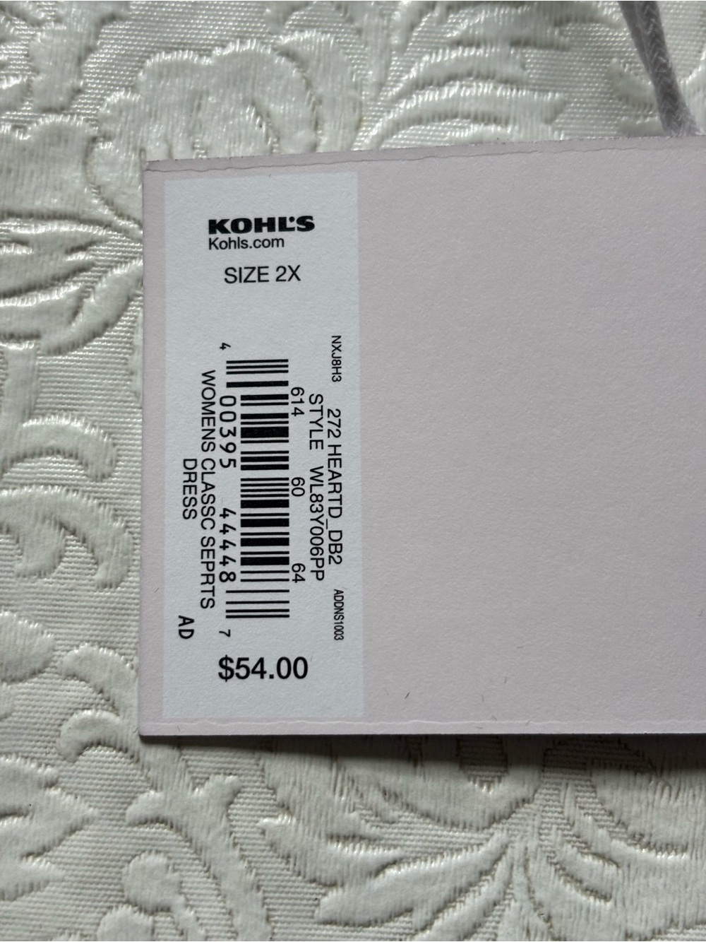 NWT Lauren Conrad Black Dress w/Gold Heart Print Tie-Waist Midi Dress, Size 2X - Picture 10 of 13